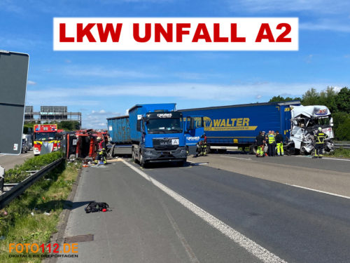 LKW Unfall BAB-2