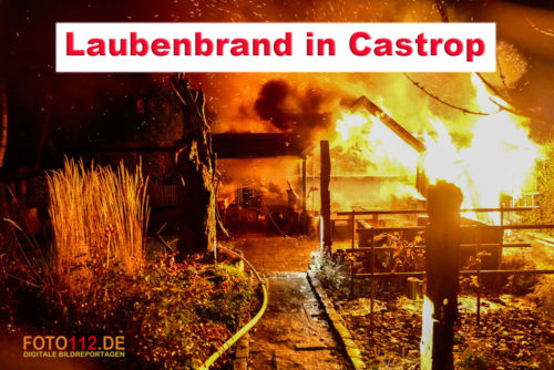 Laubenbrand in Castrop