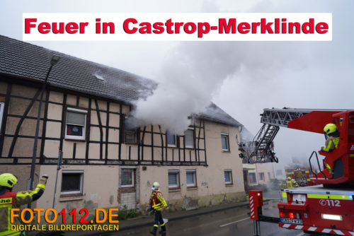 Feuer in Castrop