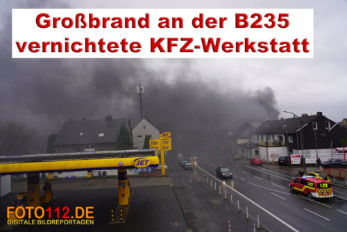 Großbrand in Lütgendortmund