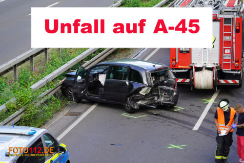 Unfall auf der A-45