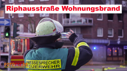 Wohnungsbrand in Waltrop