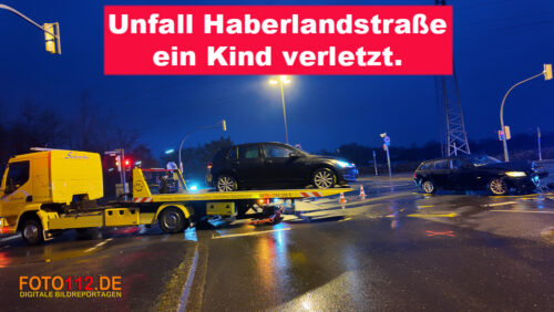 Verkehrsunfall Haberlandstraße